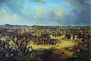 Bogdan Villevalde Battle of Paris oil painting artist